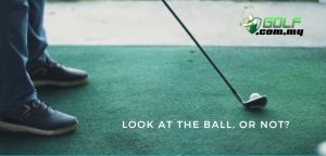 look or dont look at the ball