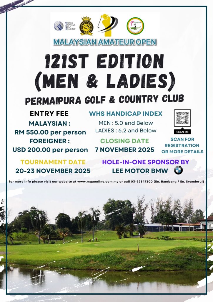121st-MAlaysia Amateur Open